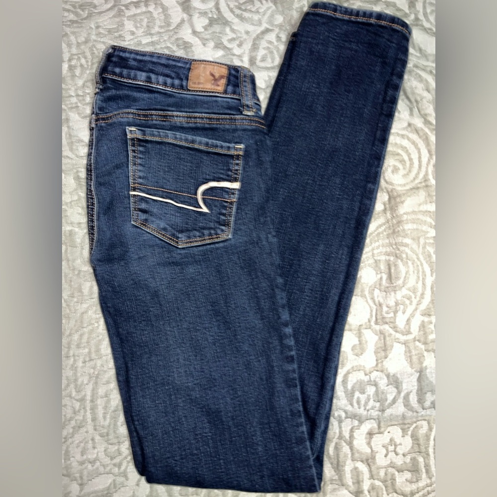 American eagle size 0 skinny jeans
